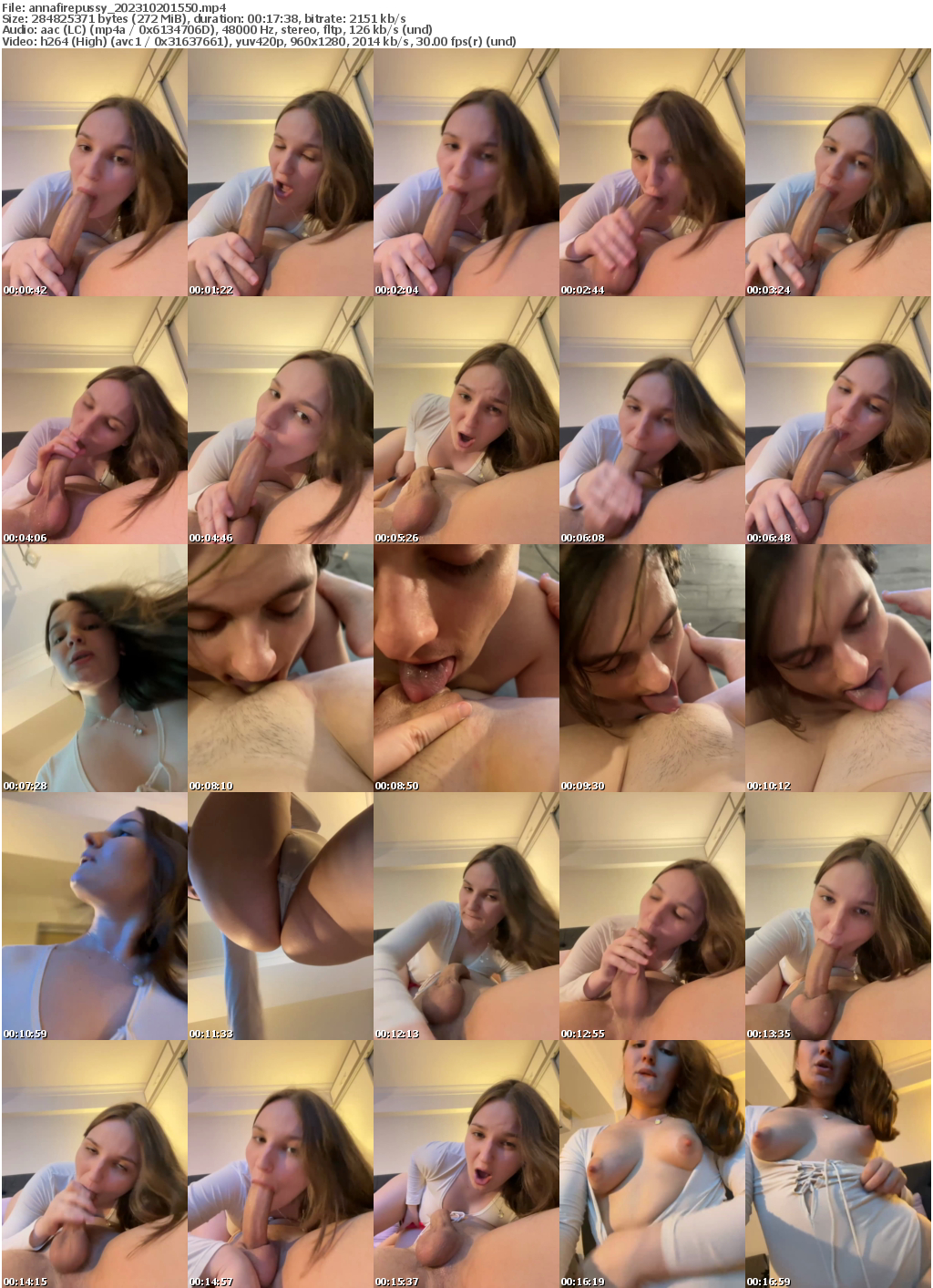 Preview thumb from annafirepussy on 2023-10-20 @ bongacams