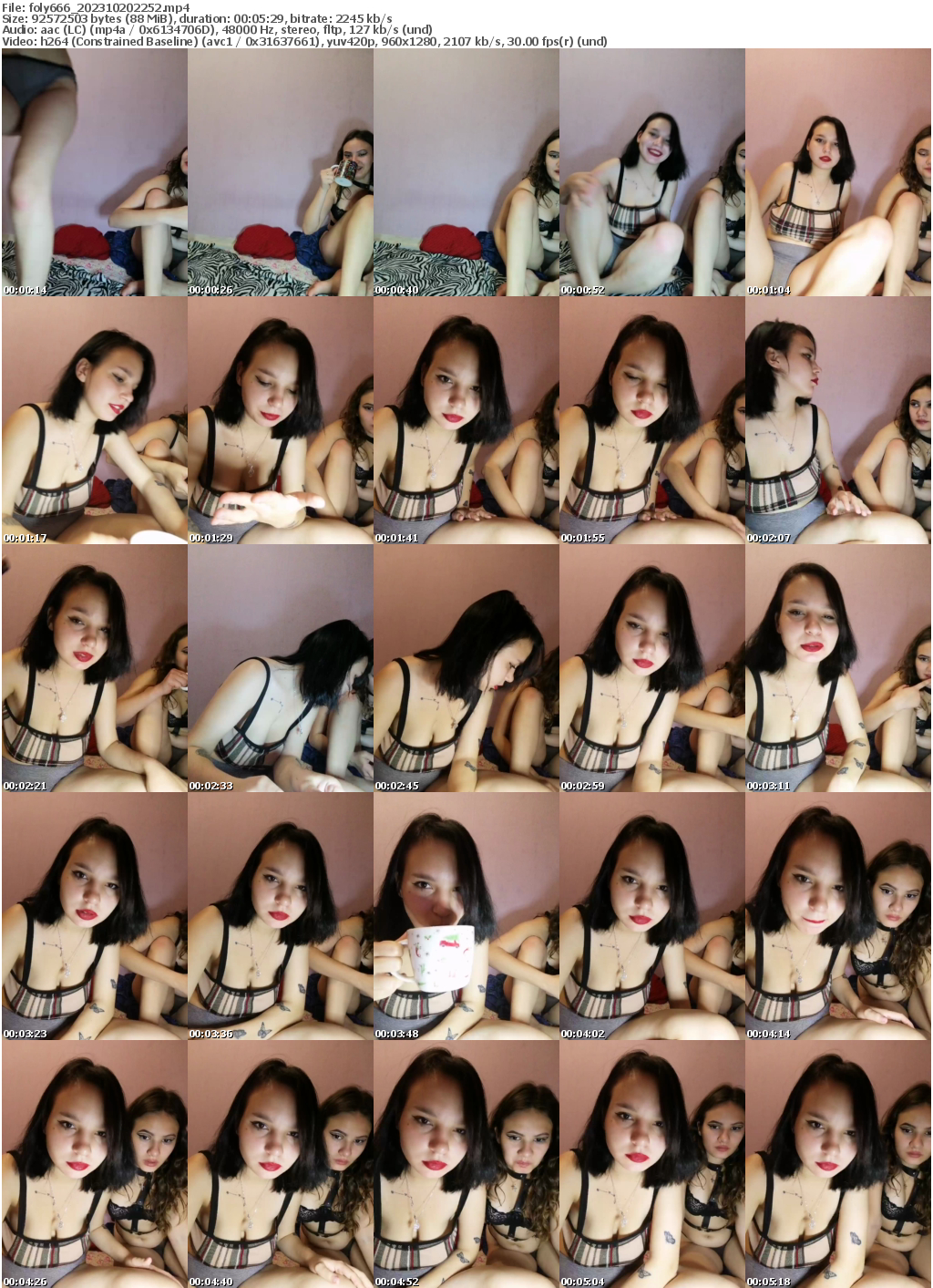 Preview thumb from foly666 on 2023-10-20 @ bongacams