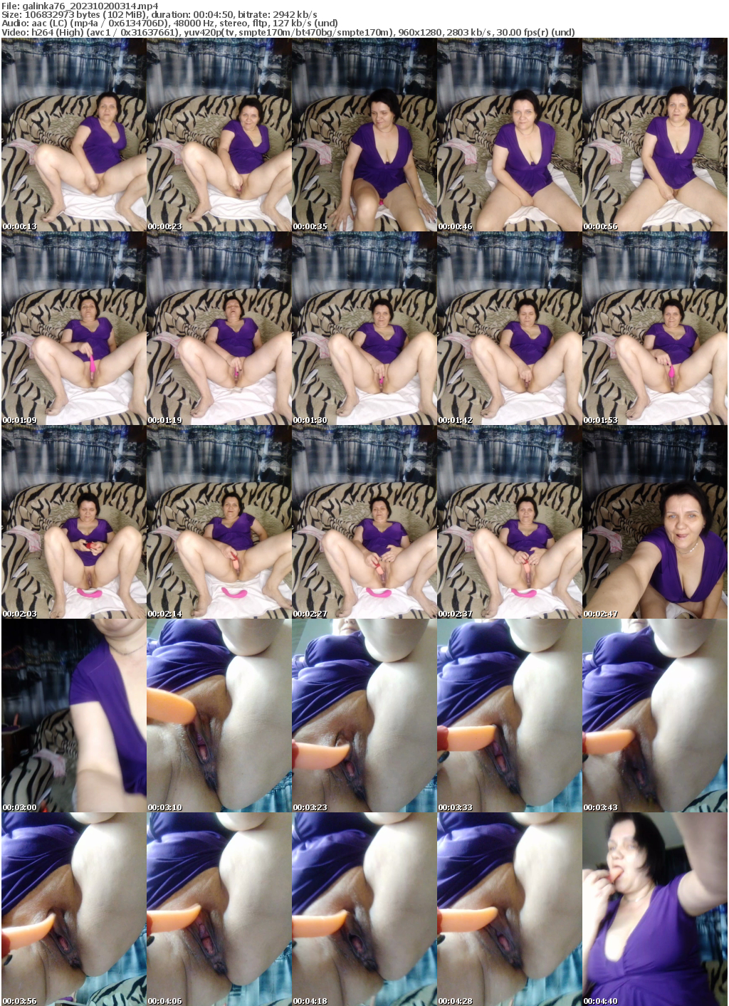 Preview thumb from galinka76 on 2023-10-20 @ bongacams