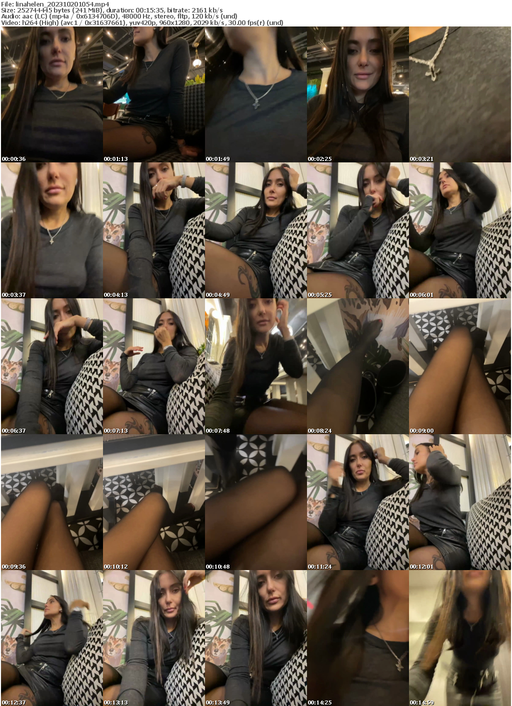 Preview thumb from linahelen on 2023-10-20 @ bongacams