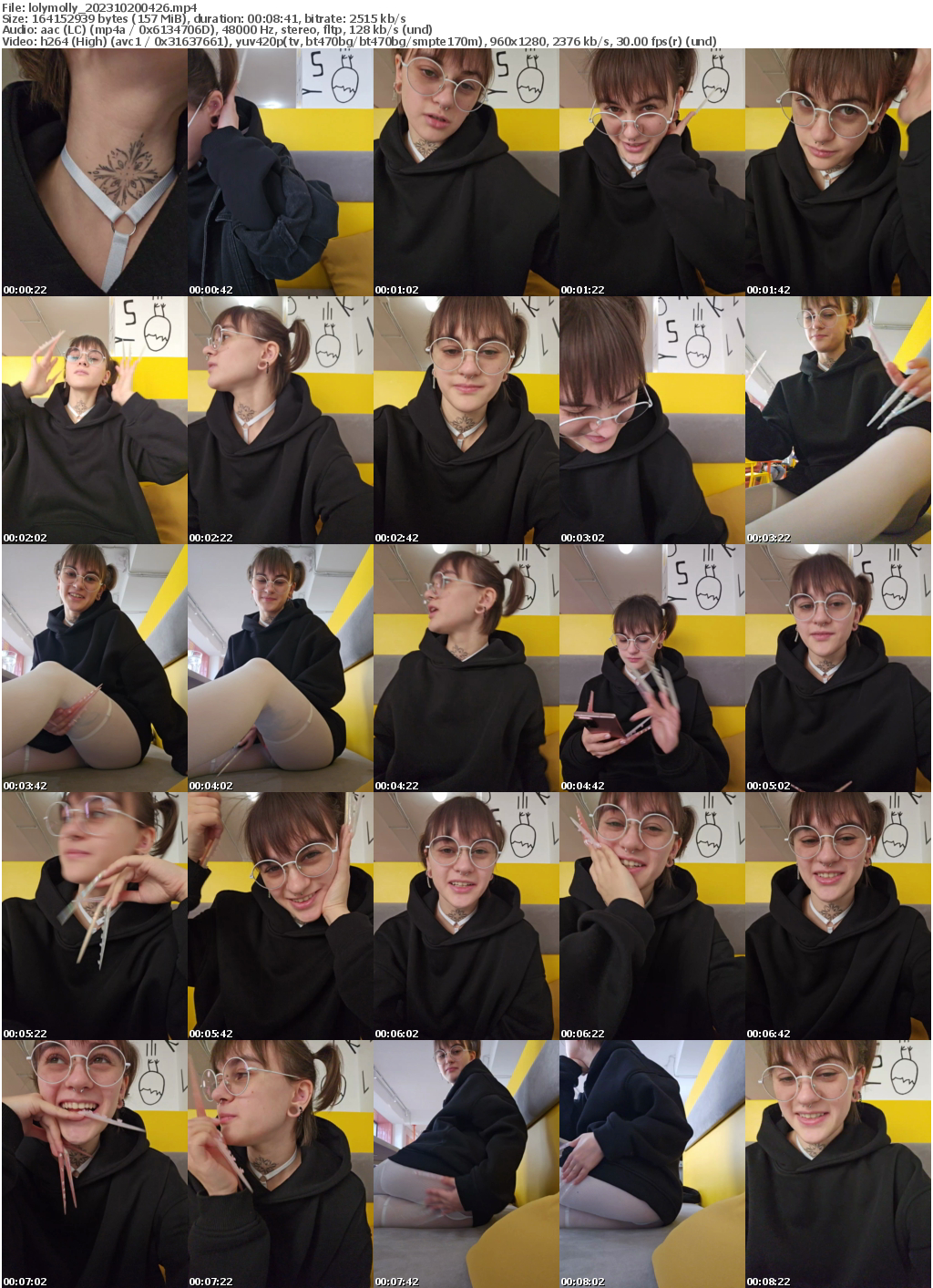 Preview thumb from lolymolly on 2023-10-20 @ bongacams