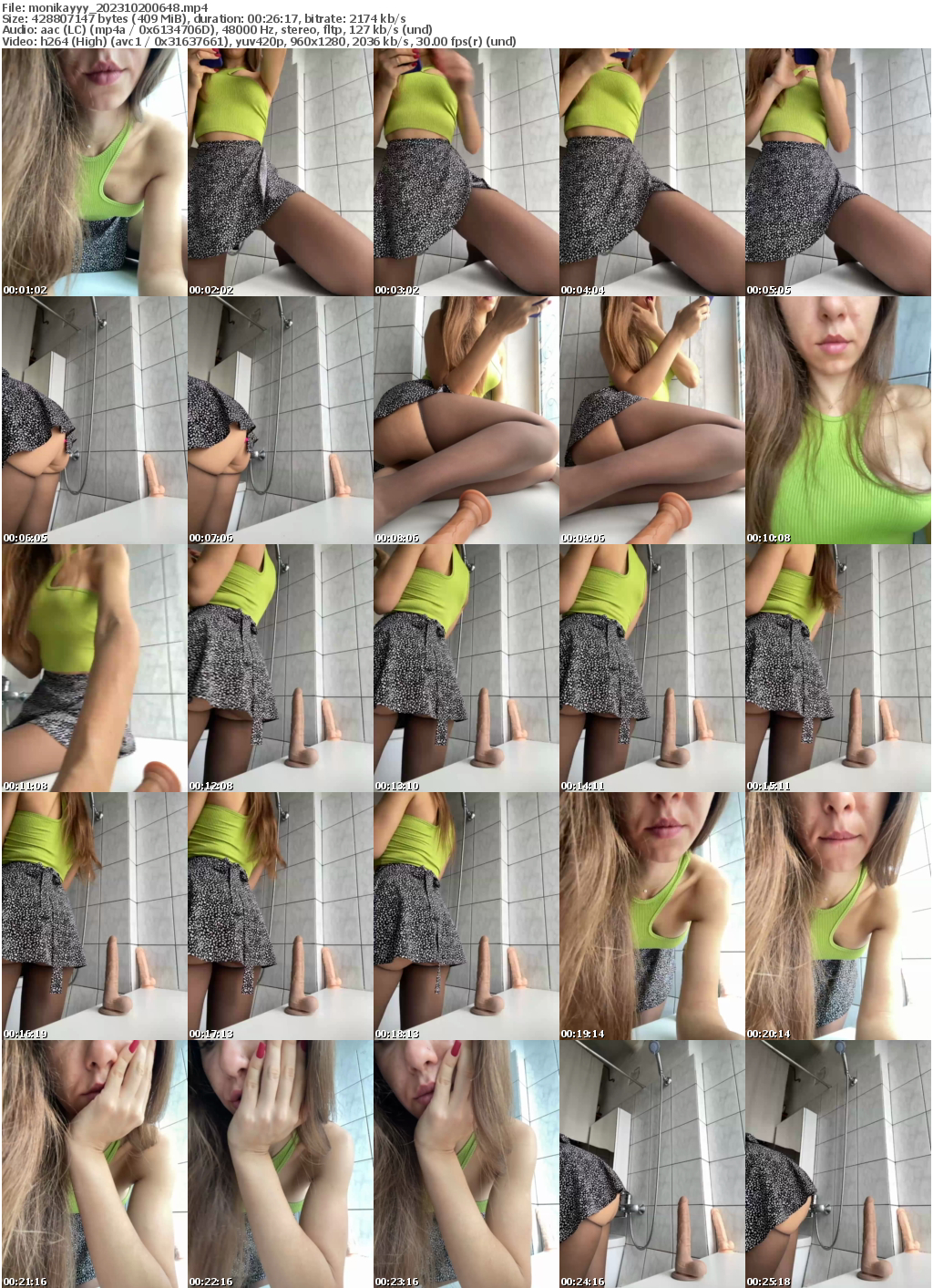 Preview thumb from monikayyy on 2023-10-20 @ bongacams