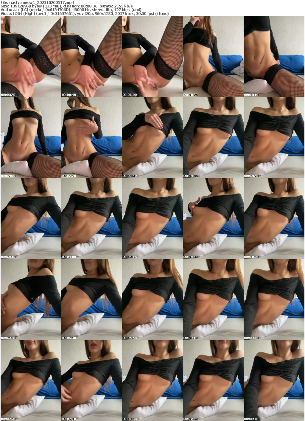 Preview thumb from nastyameow1 on 2023-10-20 @ bongacams