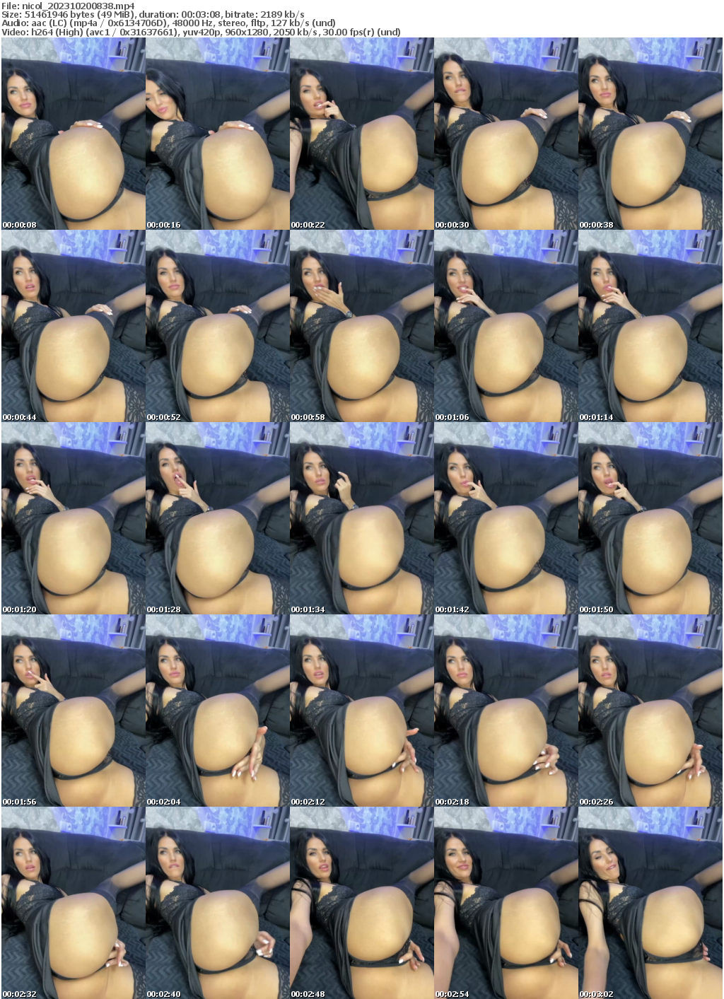 Preview thumb from nicol on 2023-10-20 @ bongacams