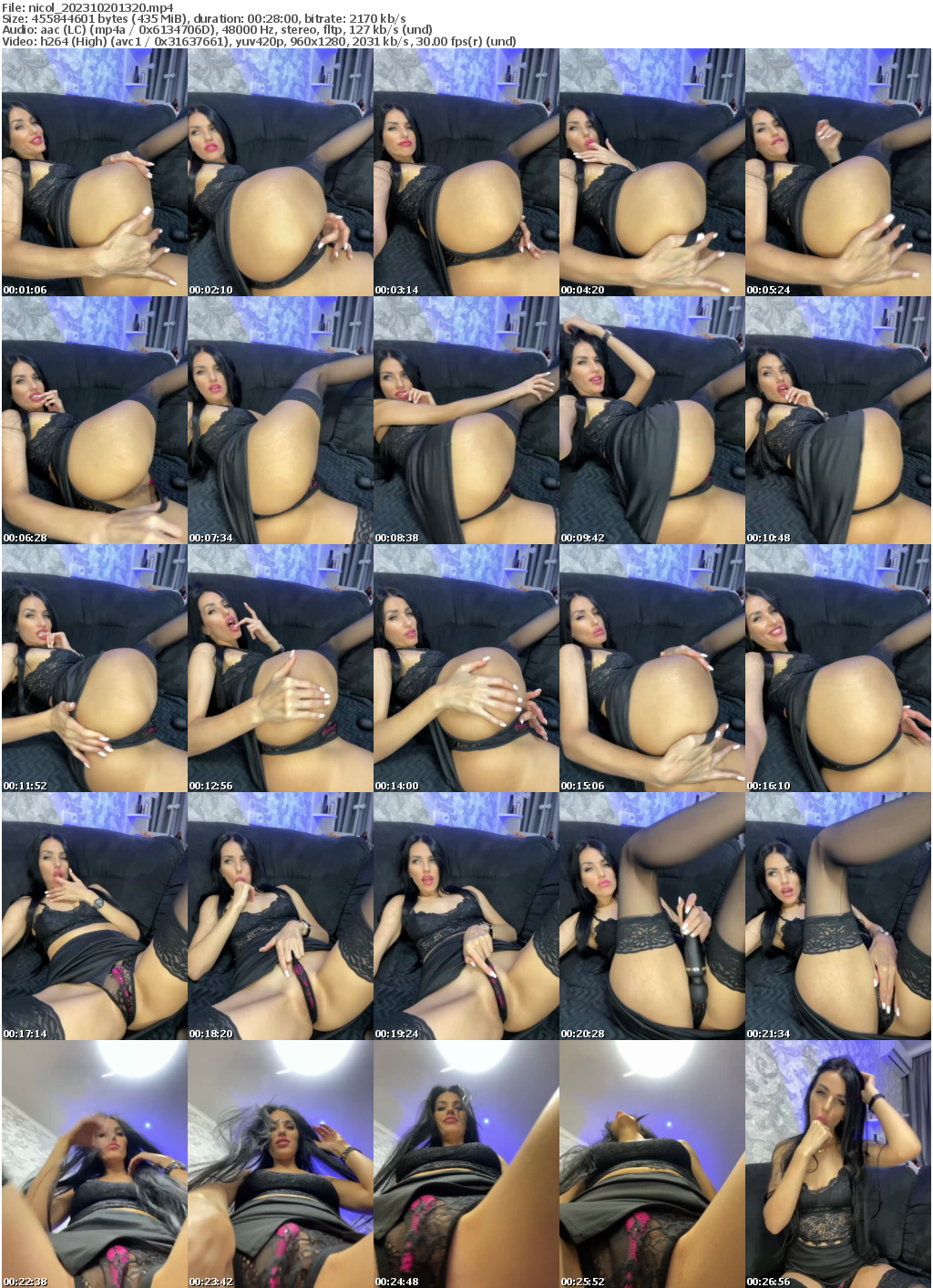 Preview thumb from nicol on 2023-10-20 @ bongacams