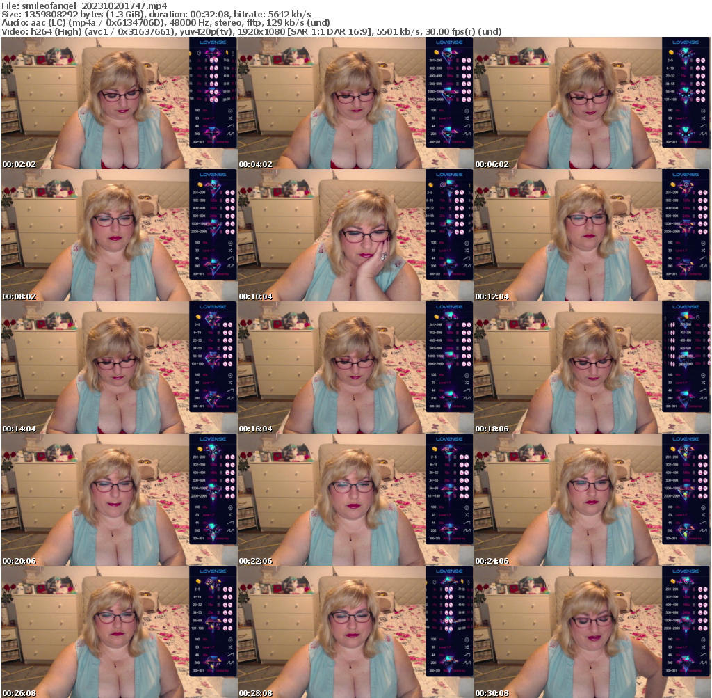 Preview thumb from smileofangel on 2023-10-20 @ bongacams