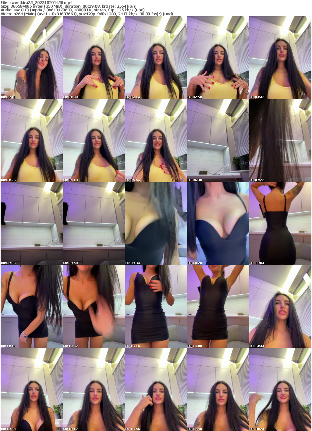 Preview thumb from sweetkira25 on 2023-10-20 @ bongacams