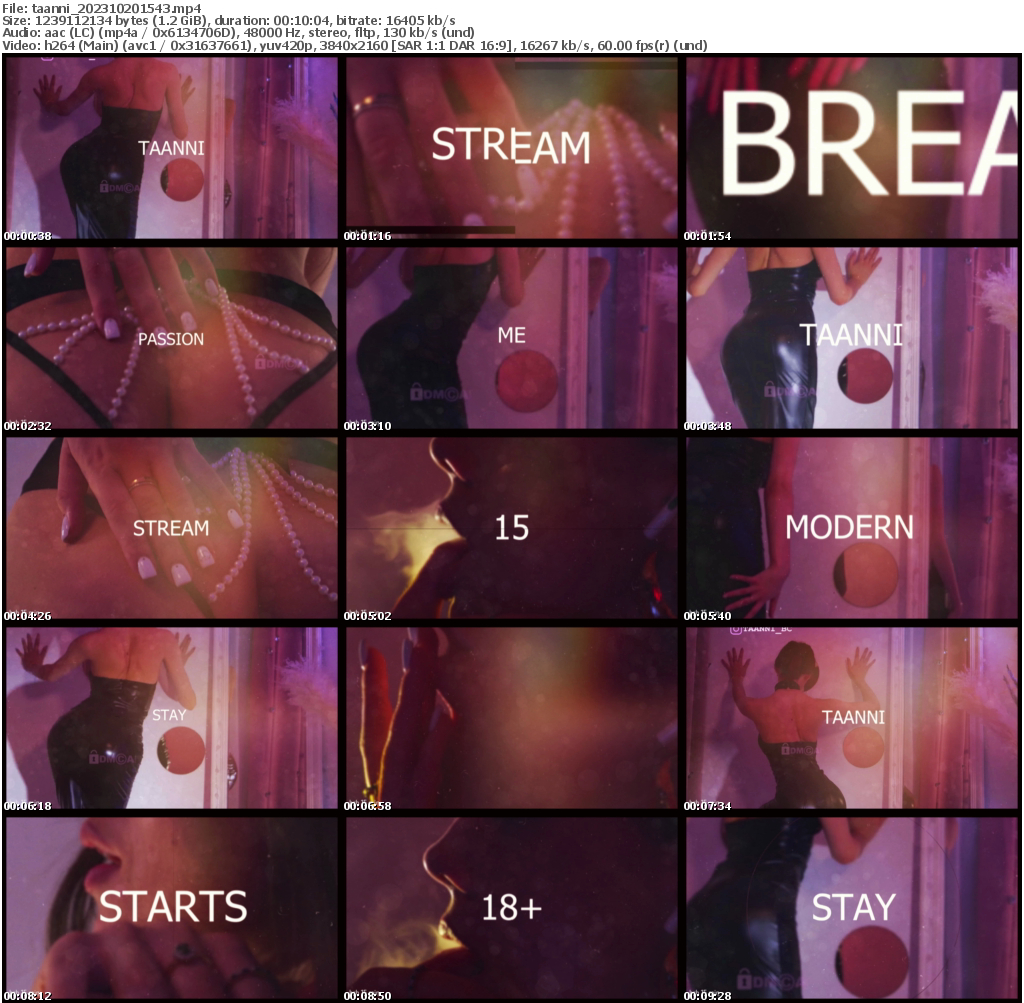 Preview thumb from taanni on 2023-10-20 @ bongacams