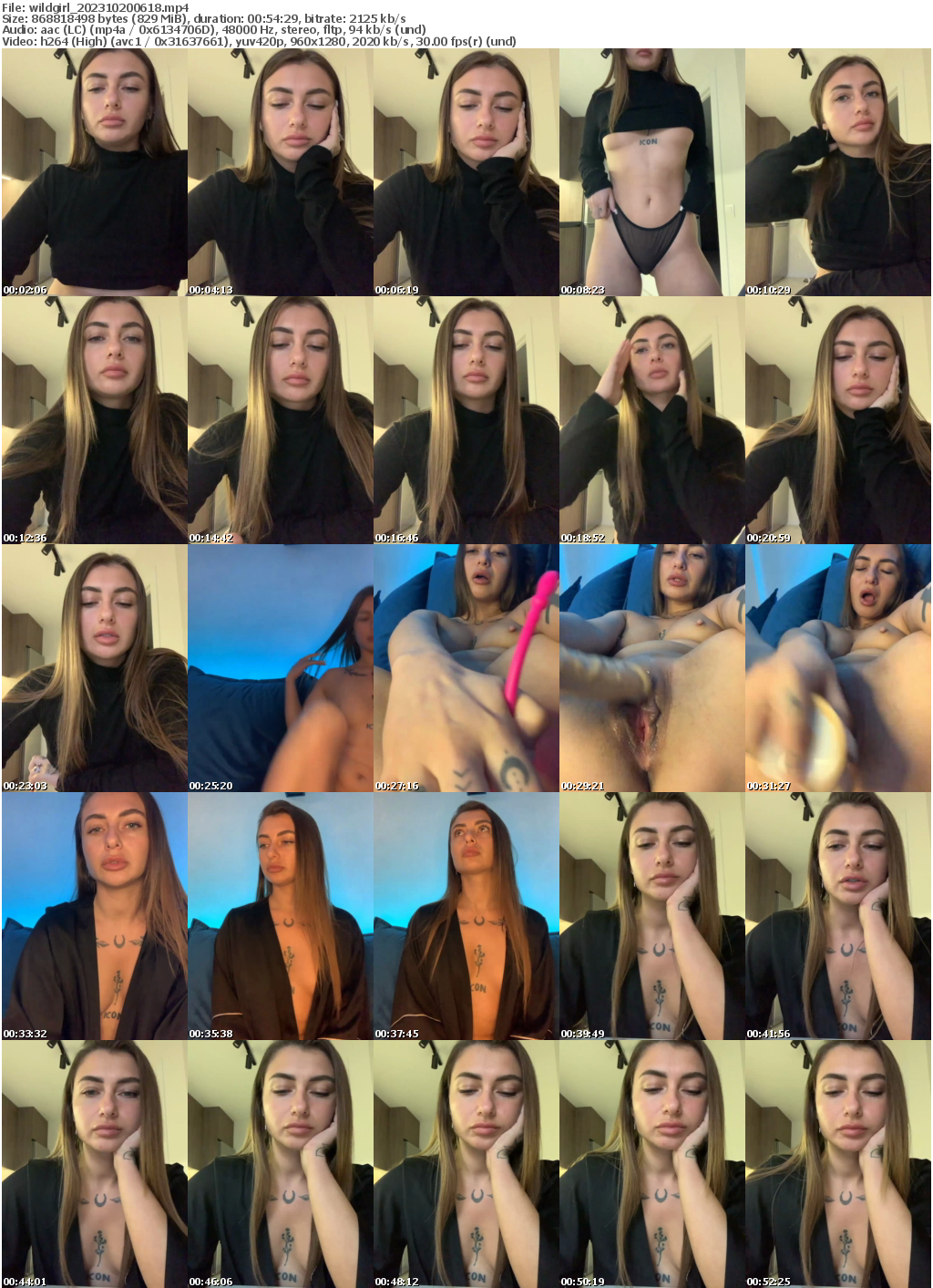 Preview thumb from wildgirl on 2023-10-20 @ bongacams