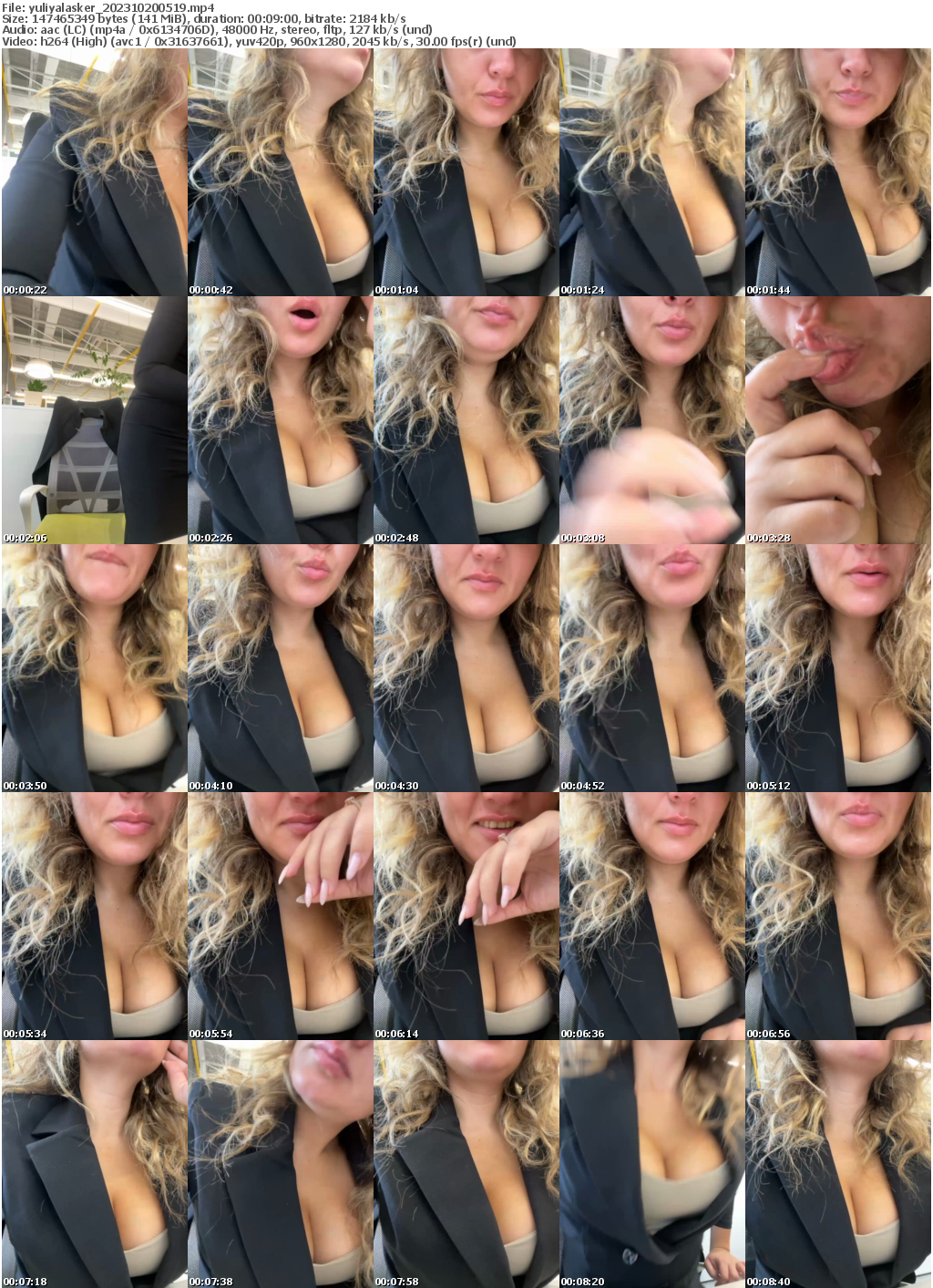 Preview thumb from yuliyalasker on 2023-10-20 @ bongacams