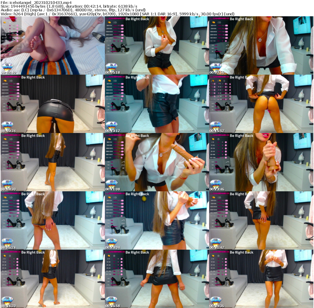 Preview thumb from icehotangel on 2023-10-21 @ bongacams