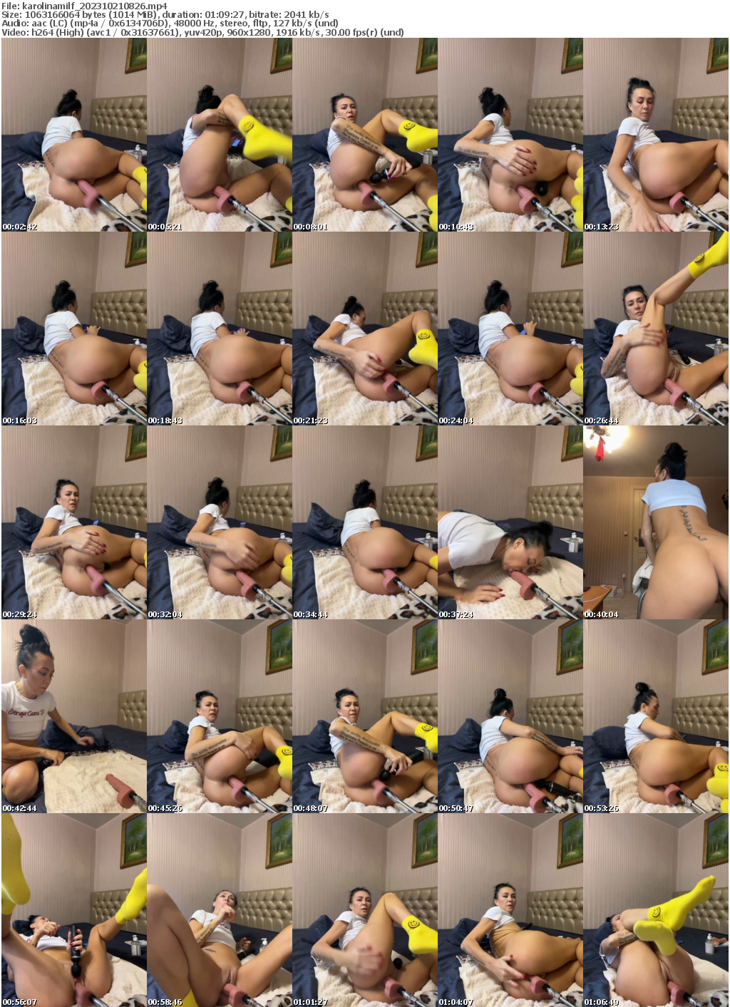 Preview thumb from karolinamilf on 2023-10-21 @ bongacams