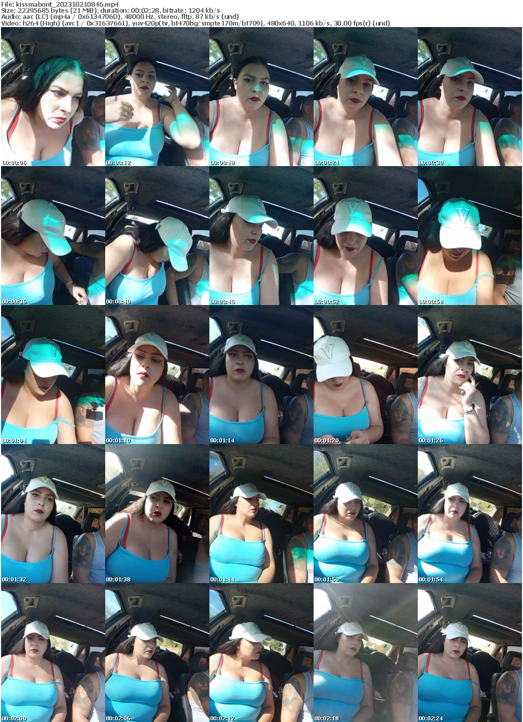 Preview thumb from kissmabont on 2023-10-21 @ bongacams