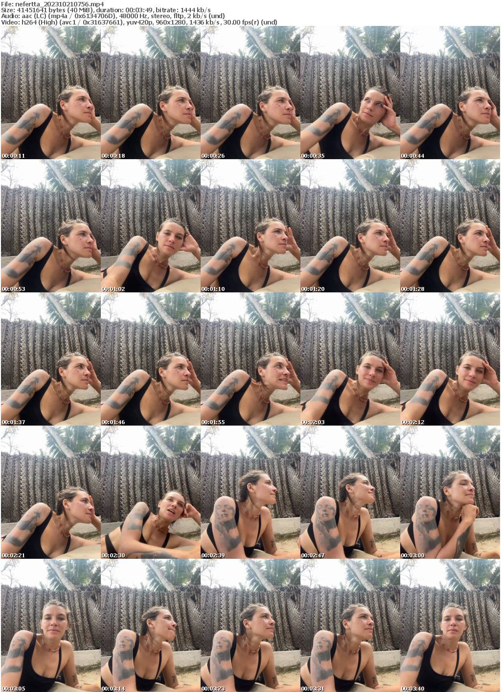 Preview thumb from nefertta on 2023-10-21 @ bongacams