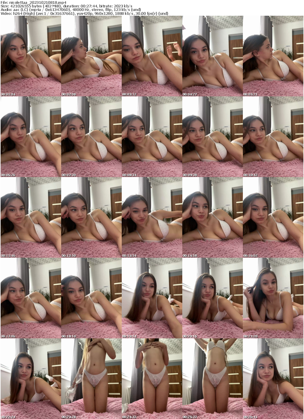 Preview thumb from nicolettaa on 2023-10-21 @ bongacams