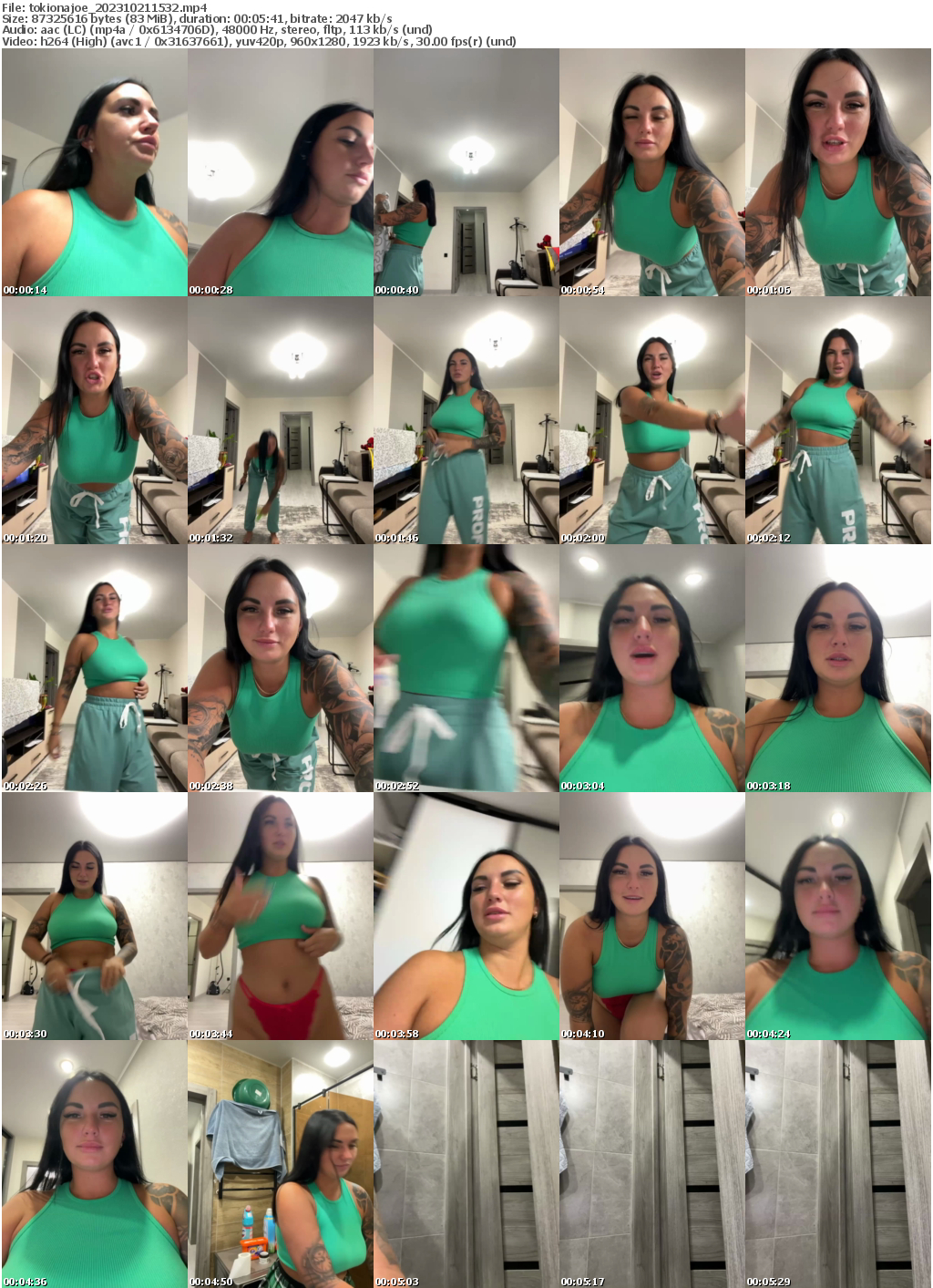 Preview thumb from tokionajoe on 2023-10-21 @ bongacams
