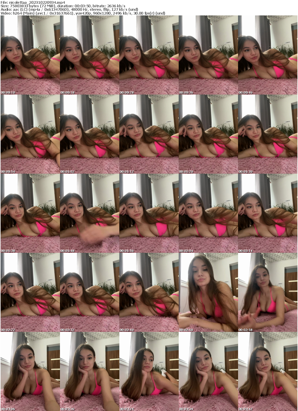 Preview thumb from nicolettaa on 2023-10-22 @ bongacams