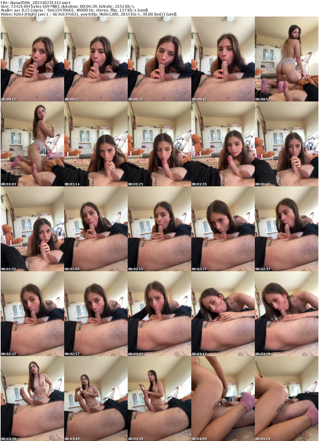 Preview thumb from diana0506 on 2023-10-23 @ bongacams