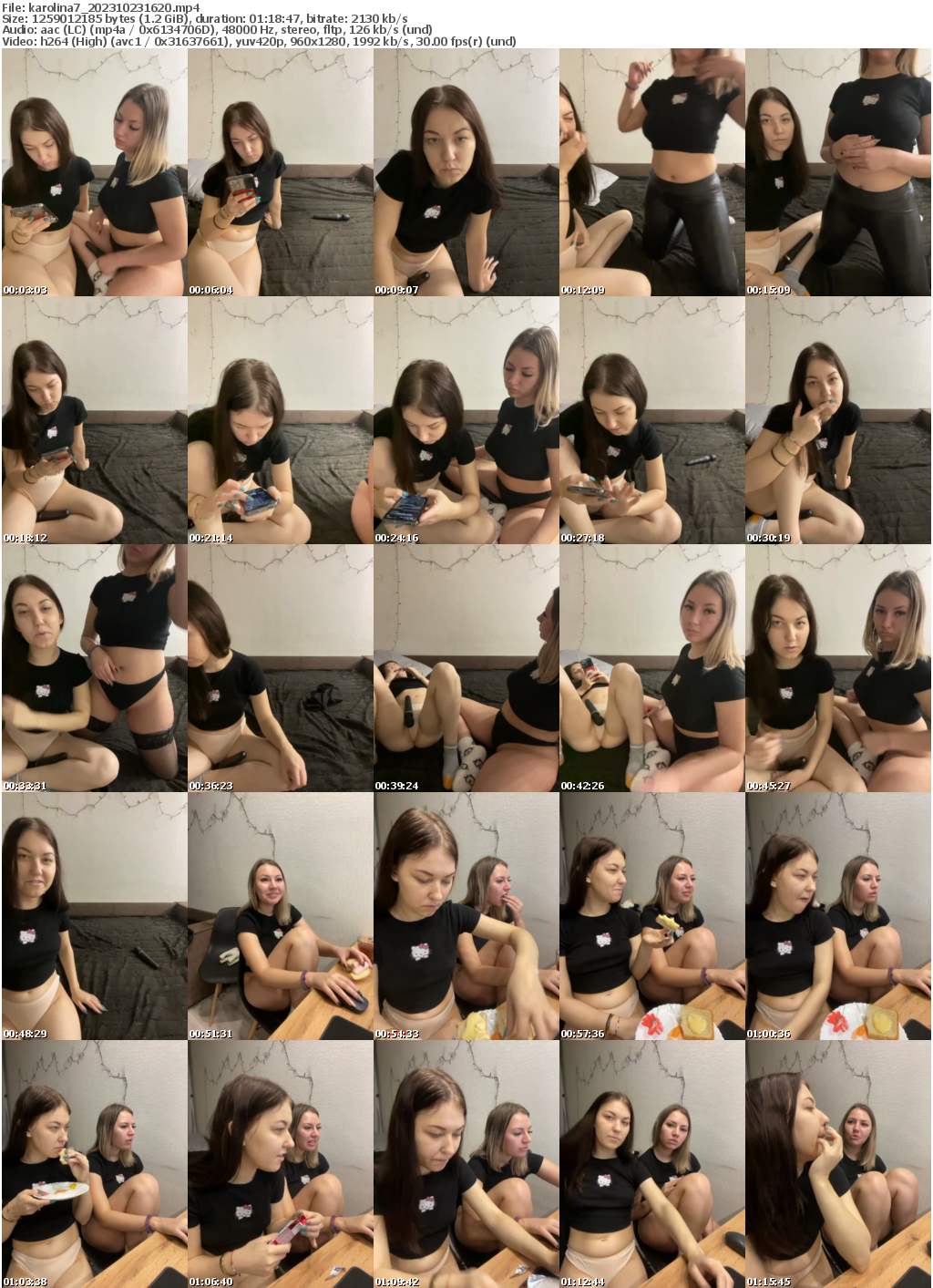 Preview thumb from karolina7 on 2023-10-23 @ bongacams