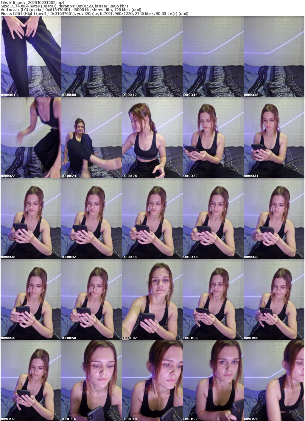 Preview thumb from kiti_grey on 2023-10-23 @ bongacams