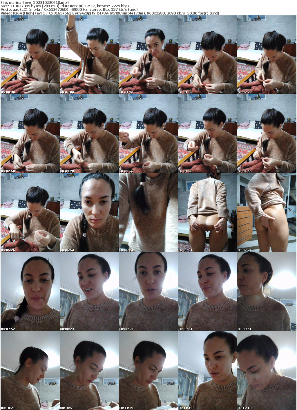 Preview thumb from marina4love on 2023-10-23 @ bongacams