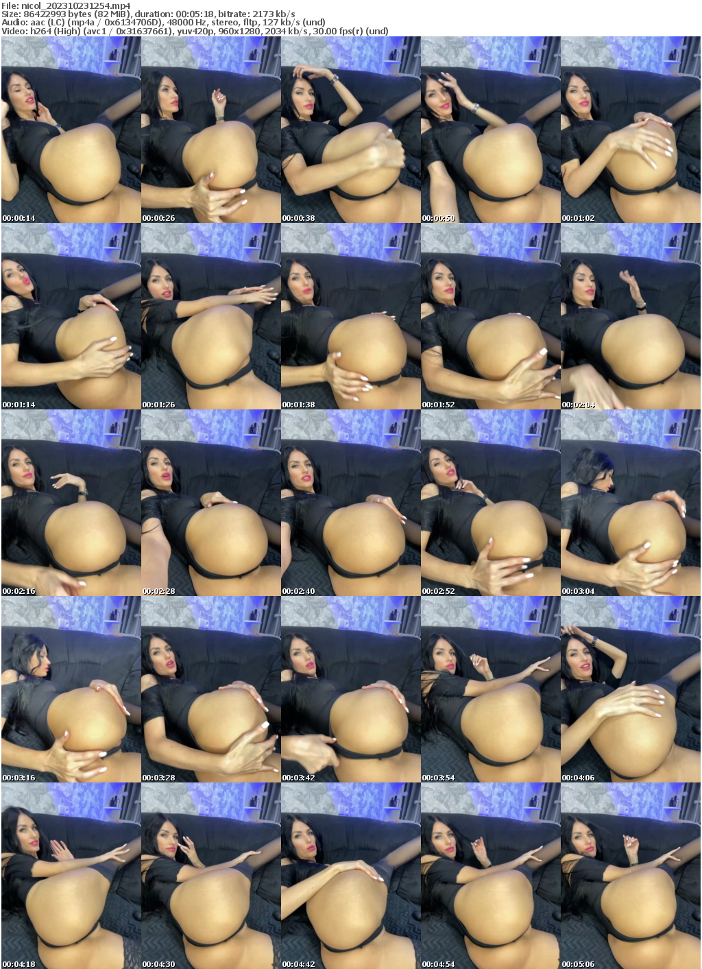 Preview thumb from nicol on 2023-10-23 @ bongacams