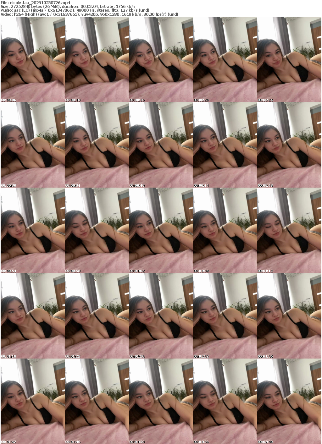 Preview thumb from nicolettaa on 2023-10-23 @ bongacams