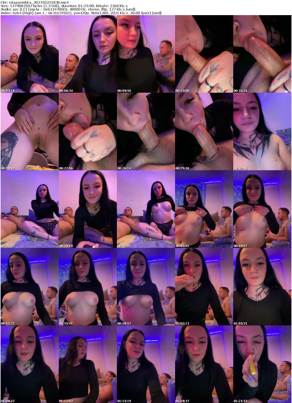 Preview thumb from relaaxxvikka on 2023-10-23 @ bongacams