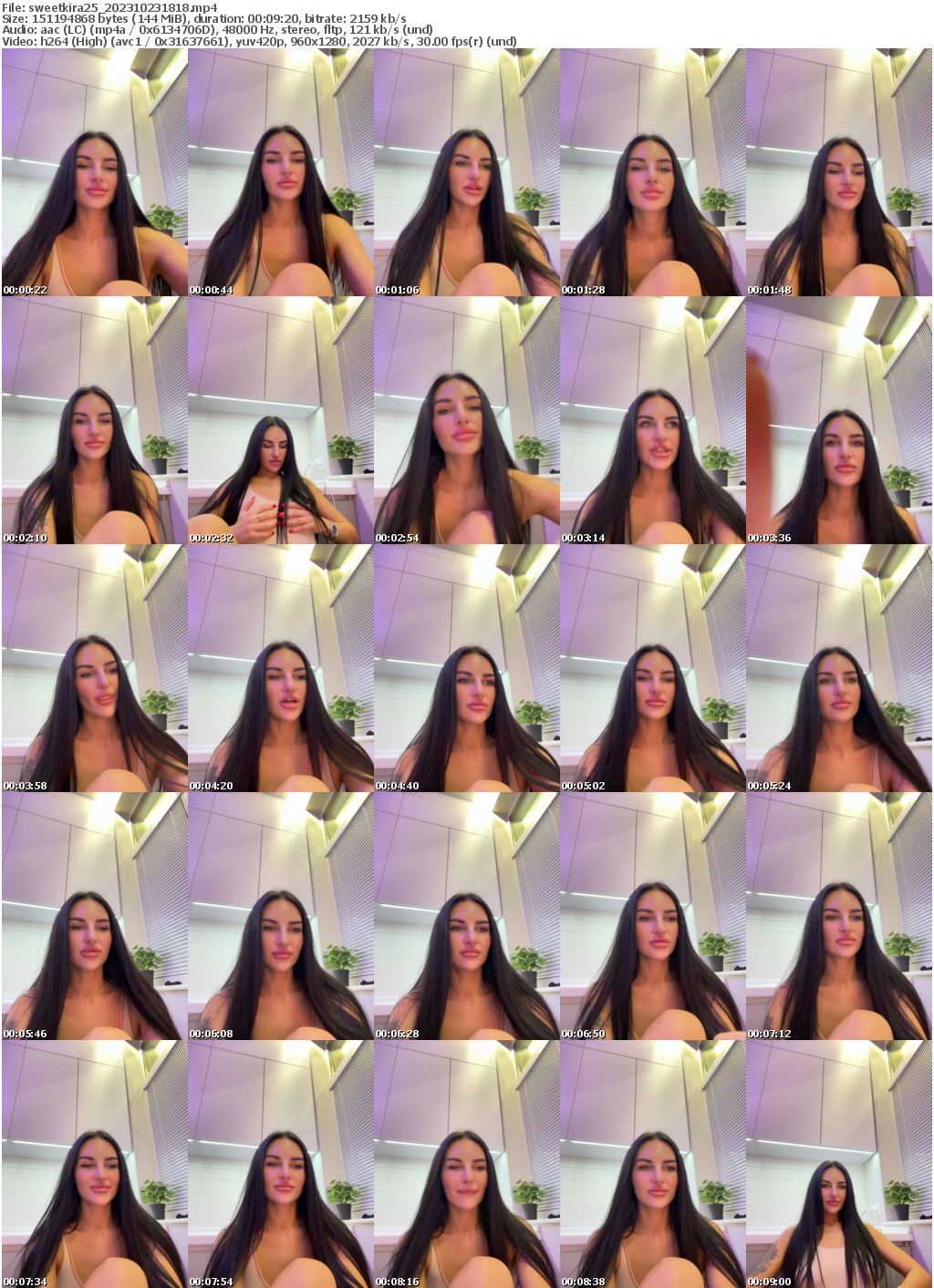 Preview thumb from sweetkira25 on 2023-10-23 @ bongacams