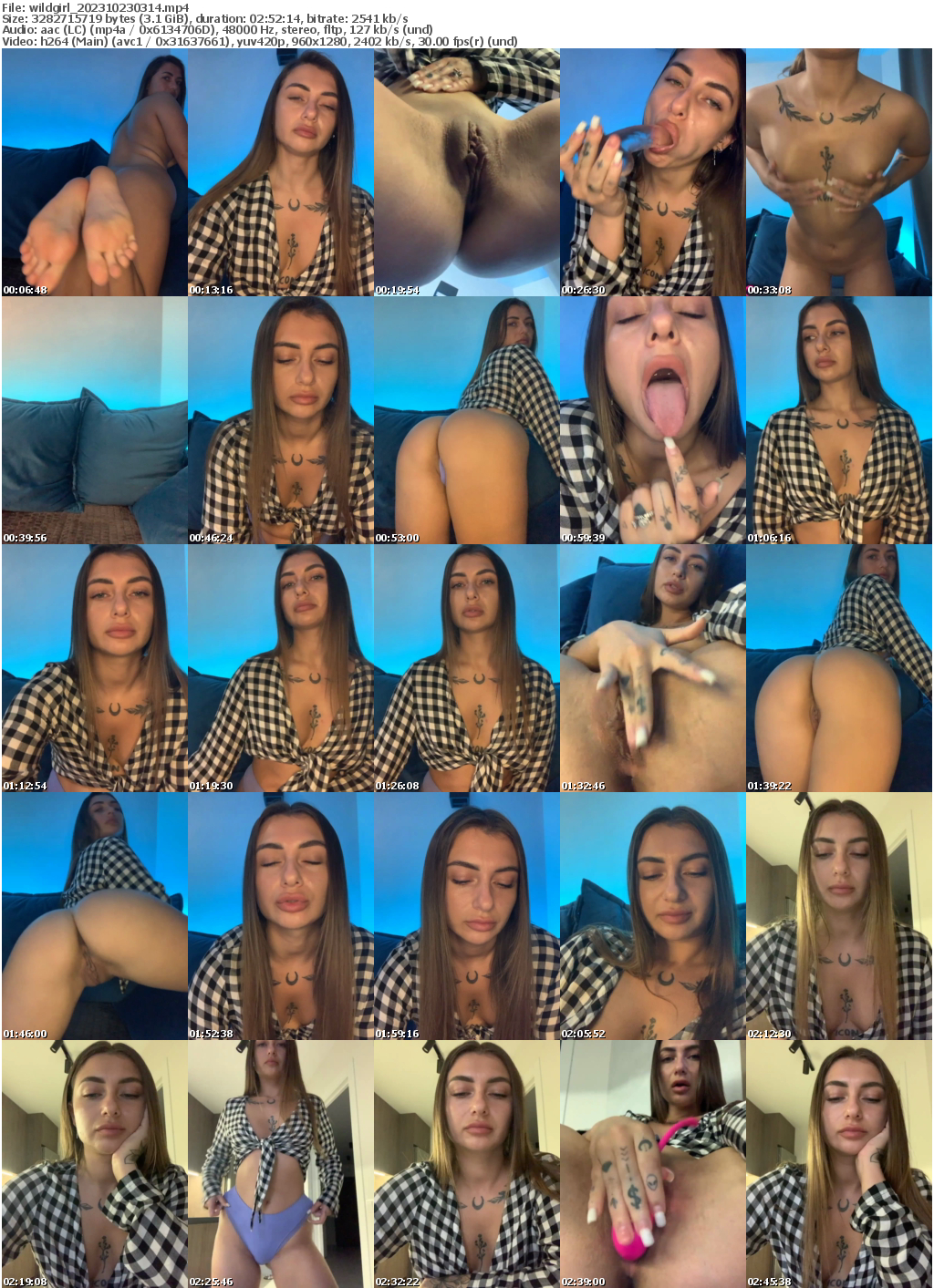 Preview thumb from wildgirl on 2023-10-23 @ bongacams