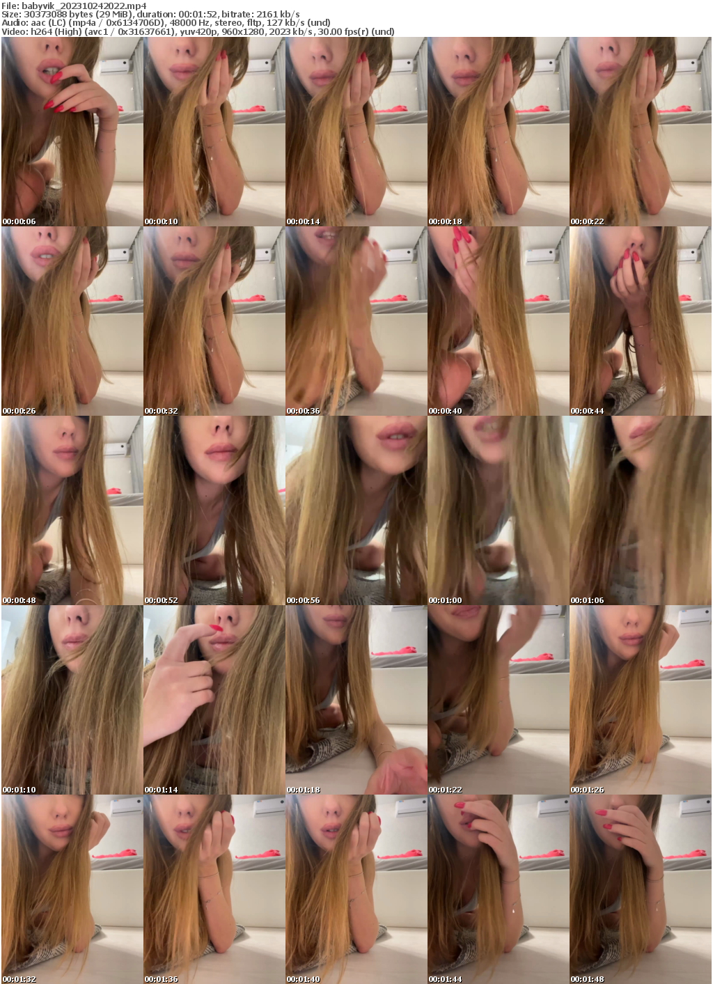 Preview thumb from babyvik on 2023-10-24 @ bongacams