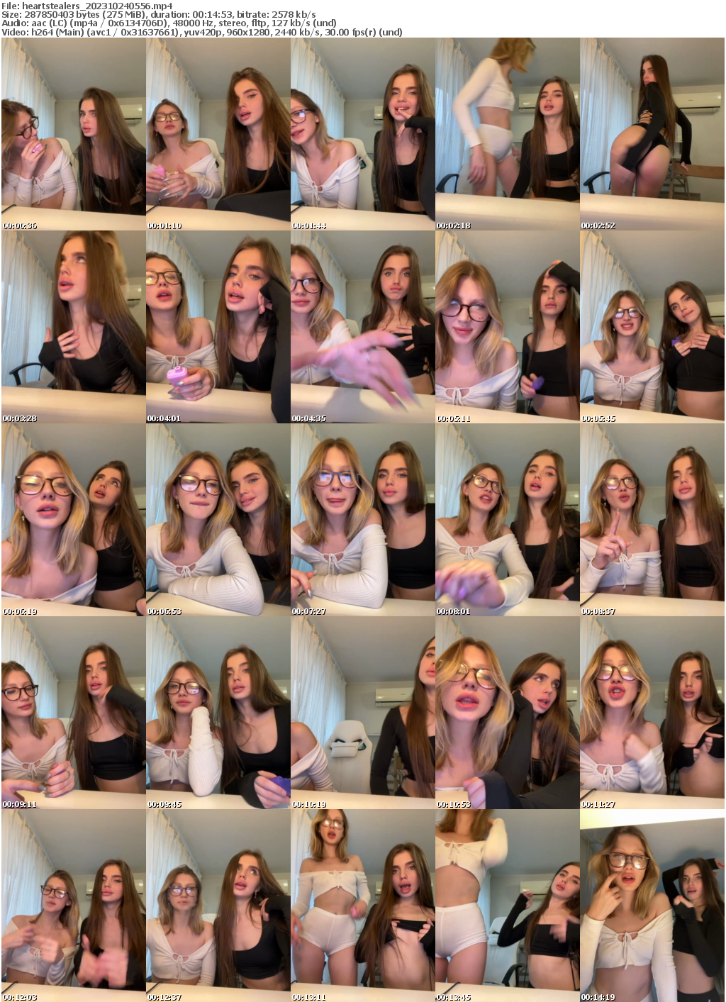 Preview thumb from heartstealers on 2023-10-24 @ bongacams