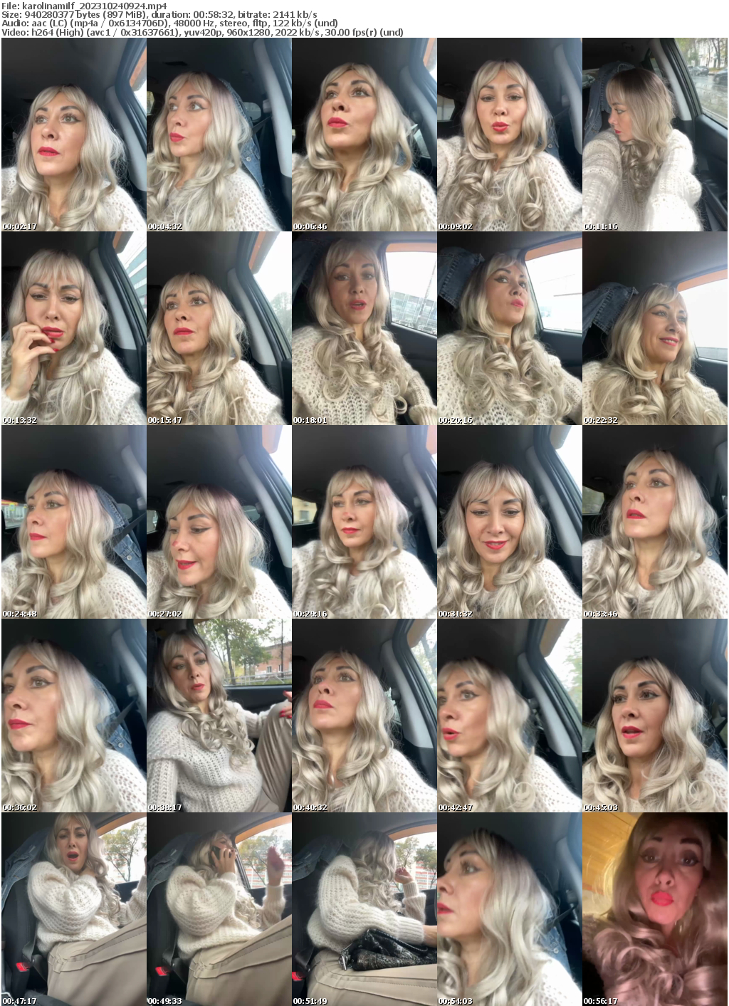 Preview thumb from karolinamilf on 2023-10-24 @ bongacams