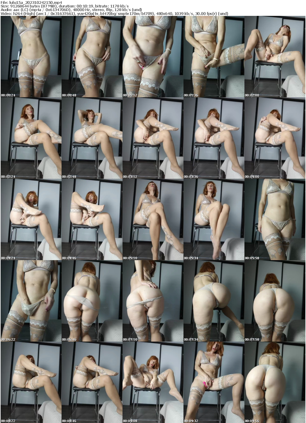 Preview thumb from lulu15a on 2023-10-24 @ bongacams