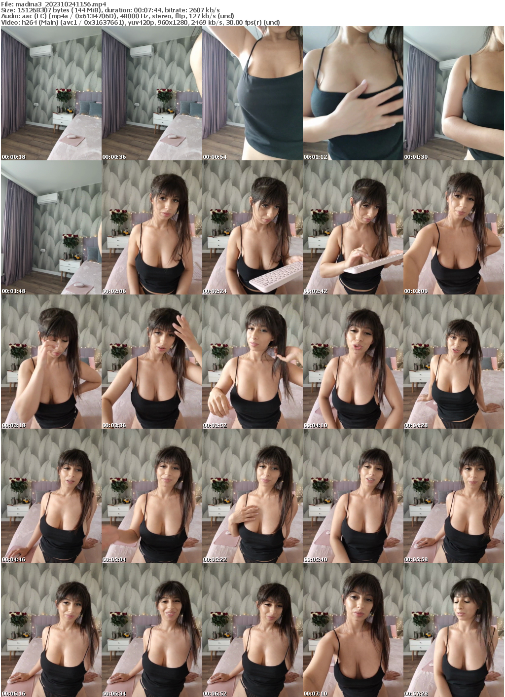 Preview thumb from madina3 on 2023-10-24 @ bongacams