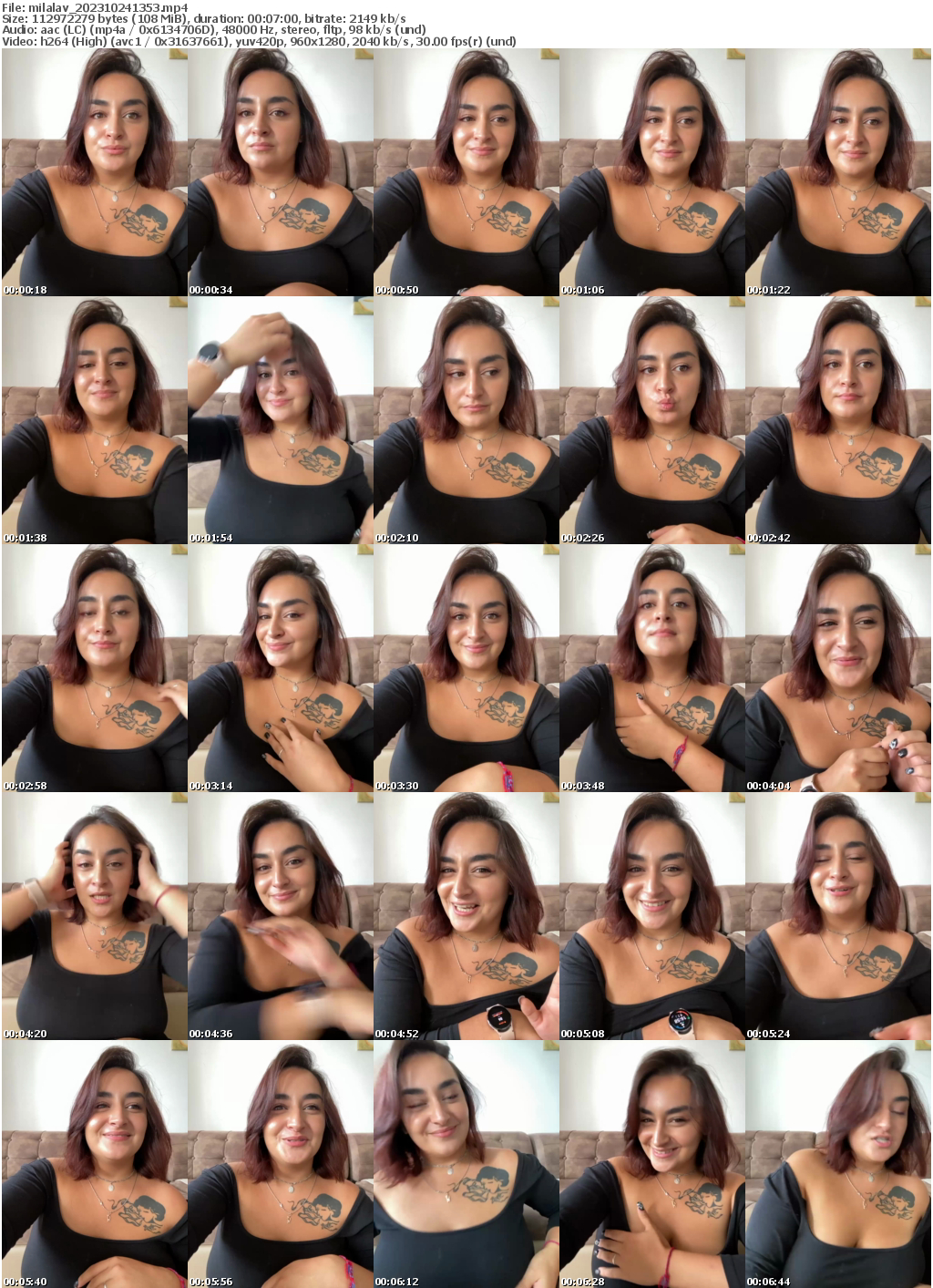 Preview thumb from milalav on 2023-10-24 @ bongacams