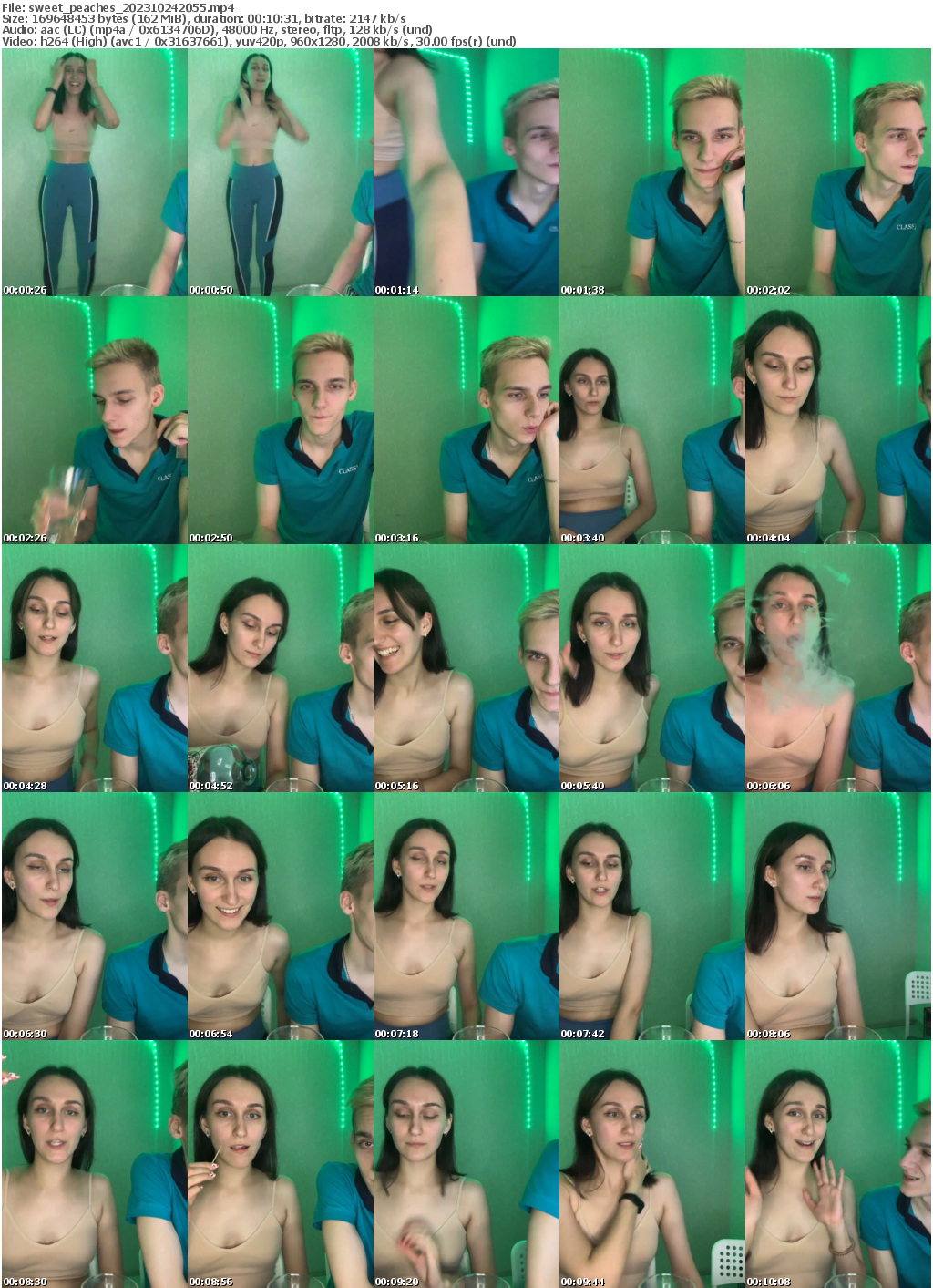 Preview thumb from sweet_peaches on 2023-10-24 @ bongacams