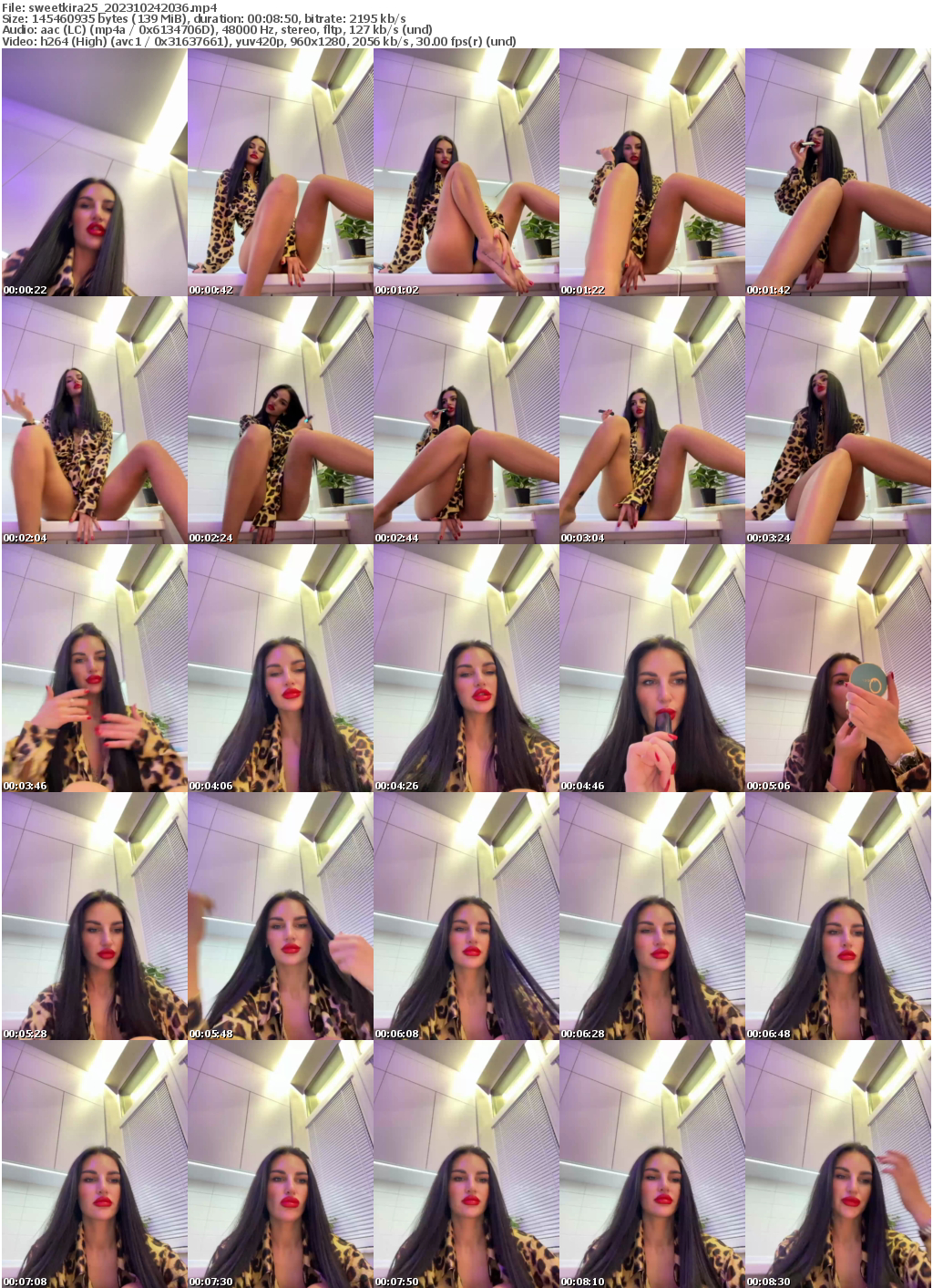 Preview thumb from sweetkira25 on 2023-10-24 @ bongacams