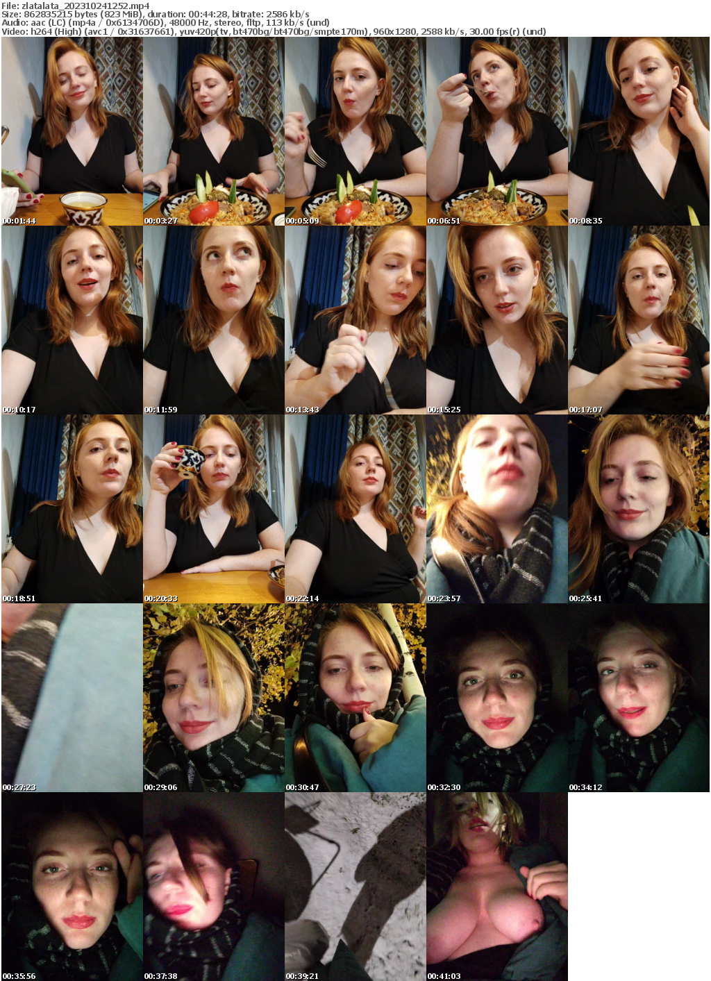 Preview thumb from zlatalata on 2023-10-24 @ bongacams