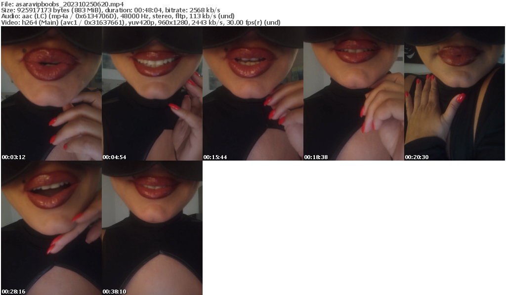 Preview thumb from asaravipboobs on 2023-10-25 @ bongacams