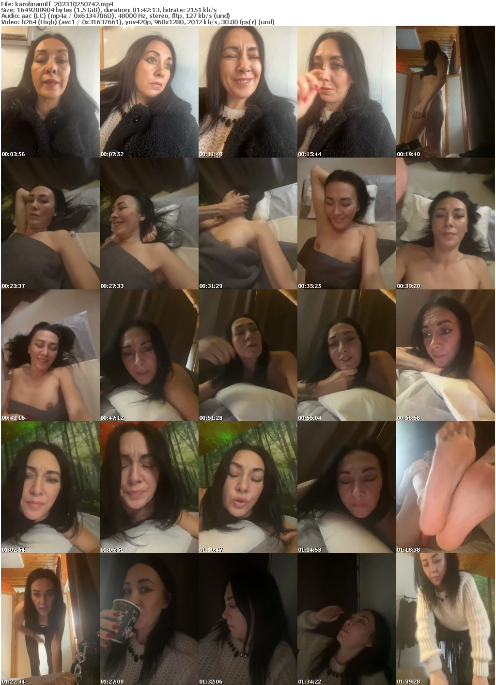 Preview thumb from karolinamilf on 2023-10-25 @ bongacams