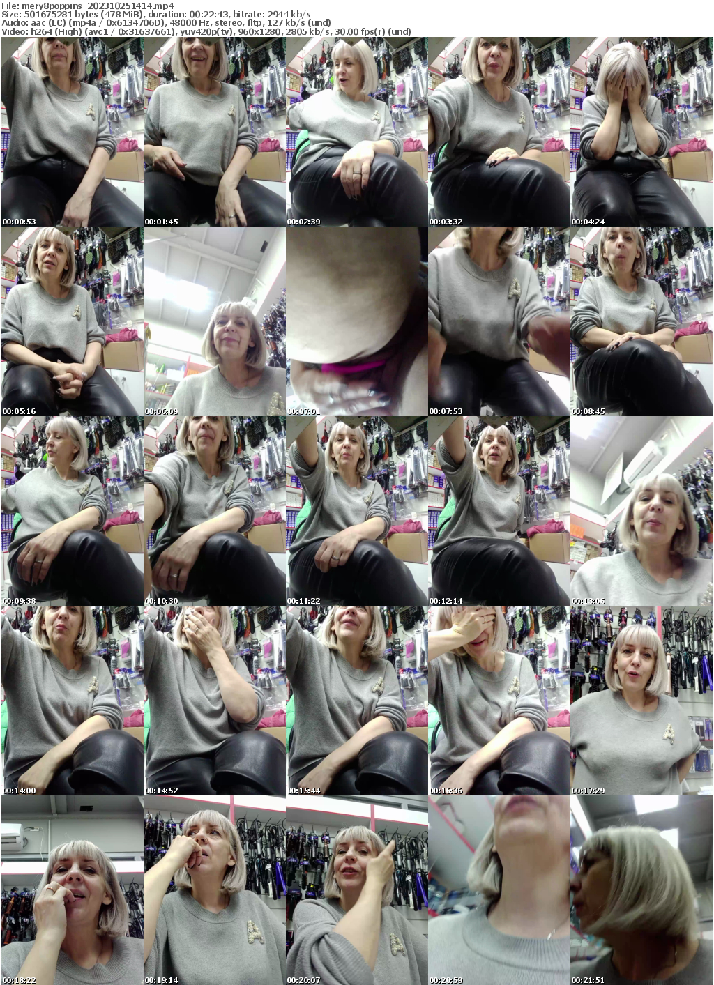 Preview thumb from mery8poppins on 2023-10-25 @ bongacams