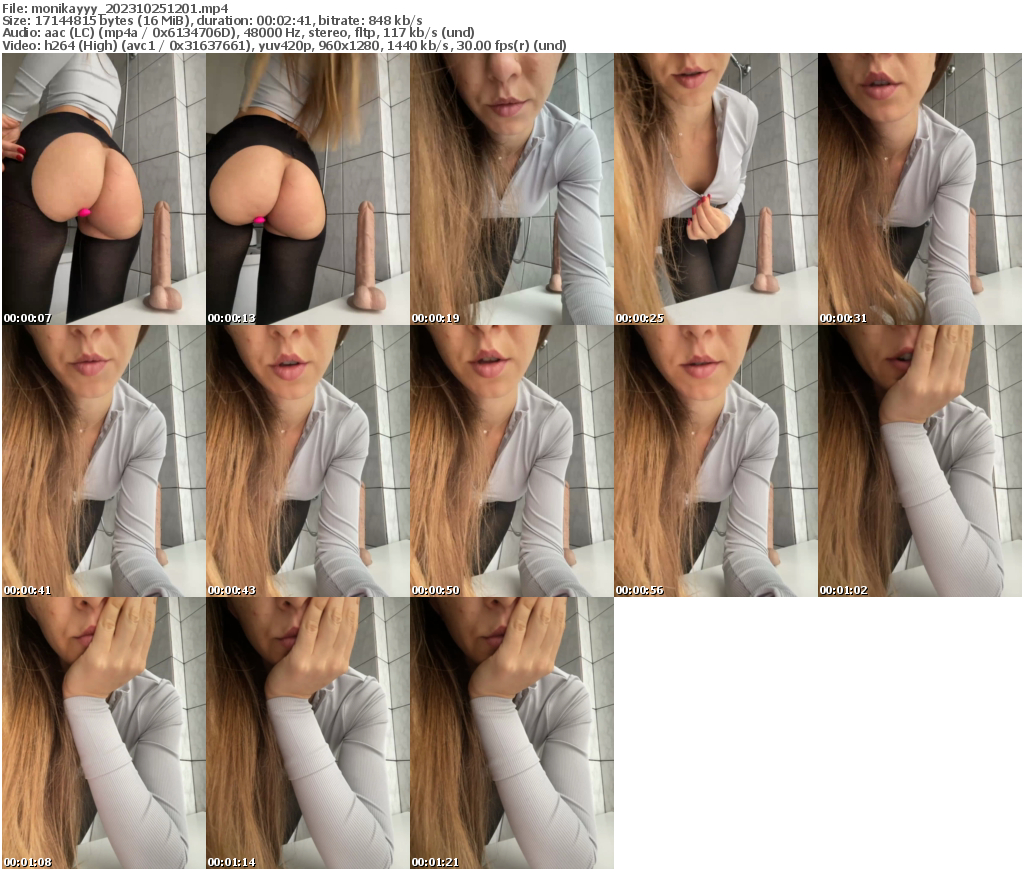 Preview thumb from monikayyy on 2023-10-25 @ bongacams