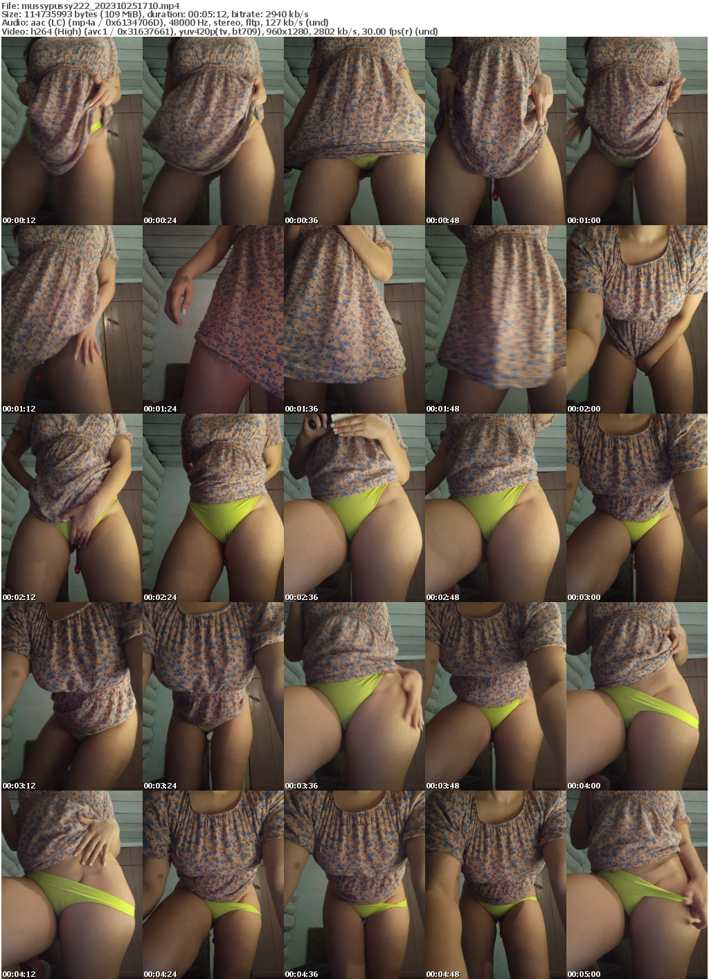 Preview thumb from mussypussy222 on 2023-10-25 @ bongacams