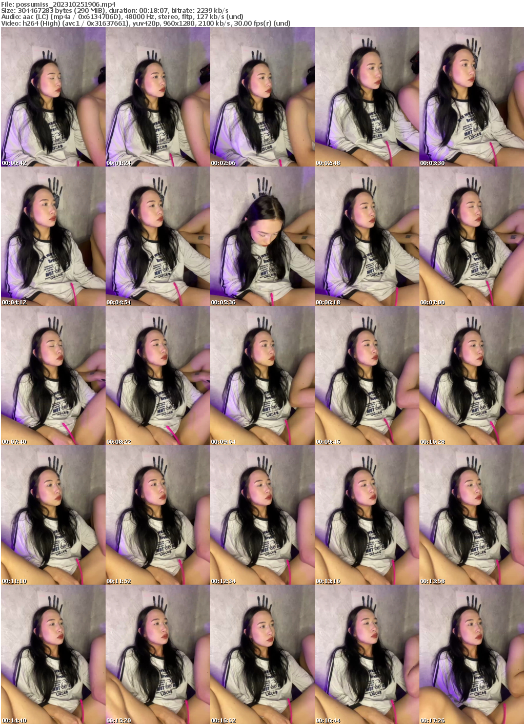 Preview thumb from possumiss on 2023-10-25 @ bongacams