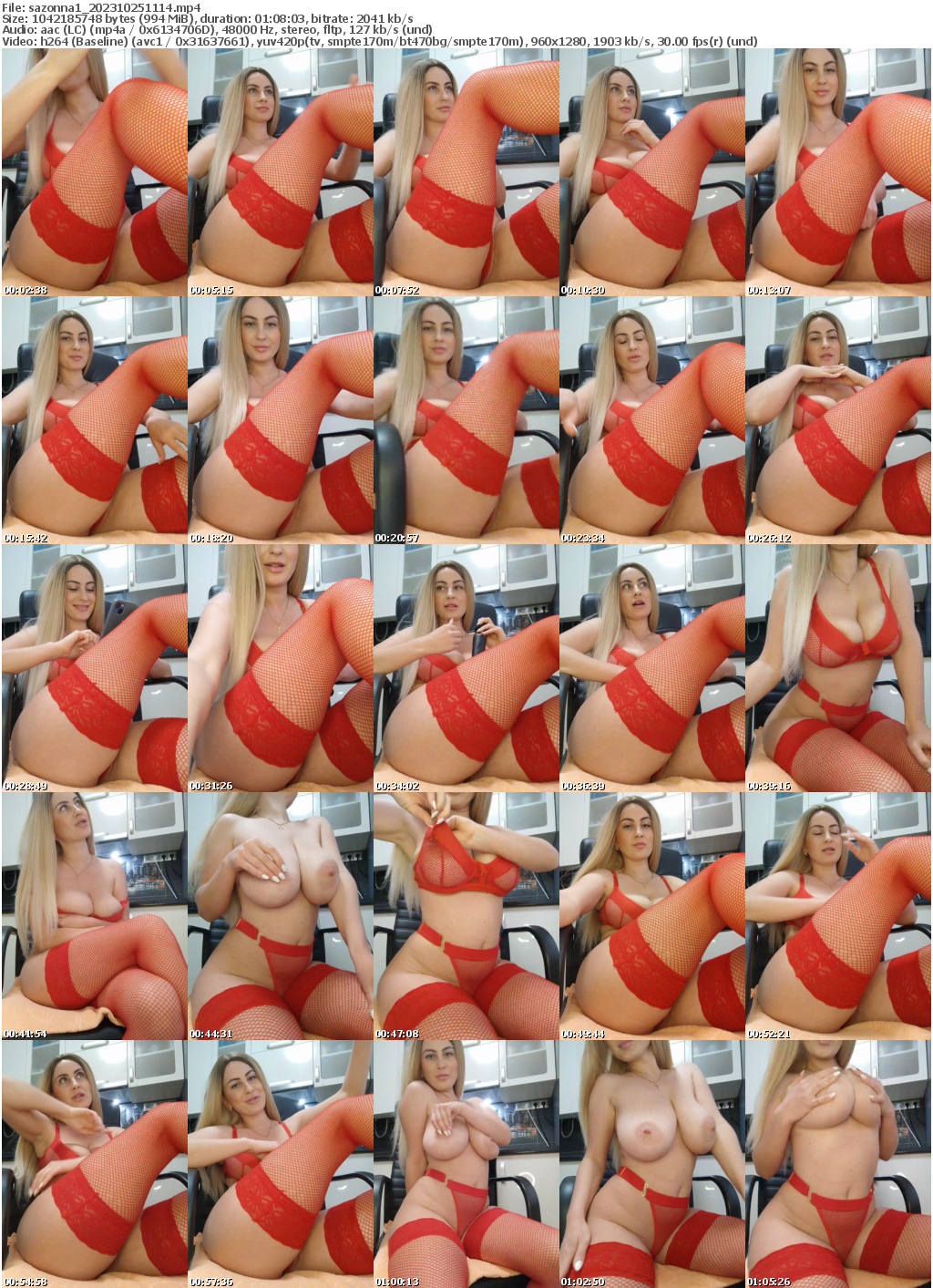 Preview thumb from sazonna1 on 2023-10-25 @ bongacams