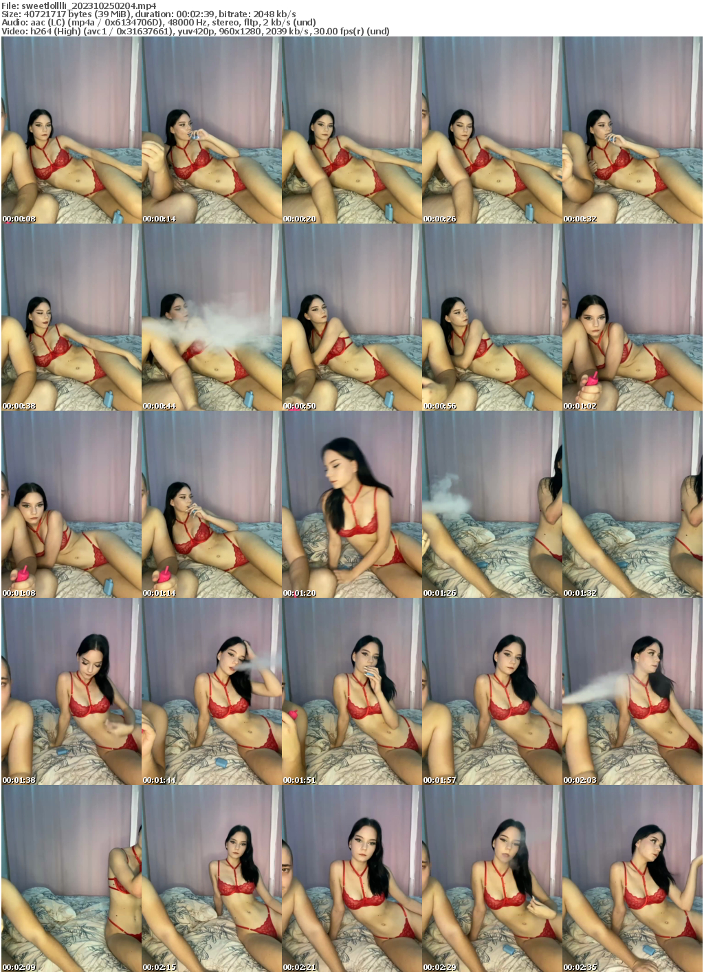 Preview thumb from sweetlolllli on 2023-10-25 @ bongacams