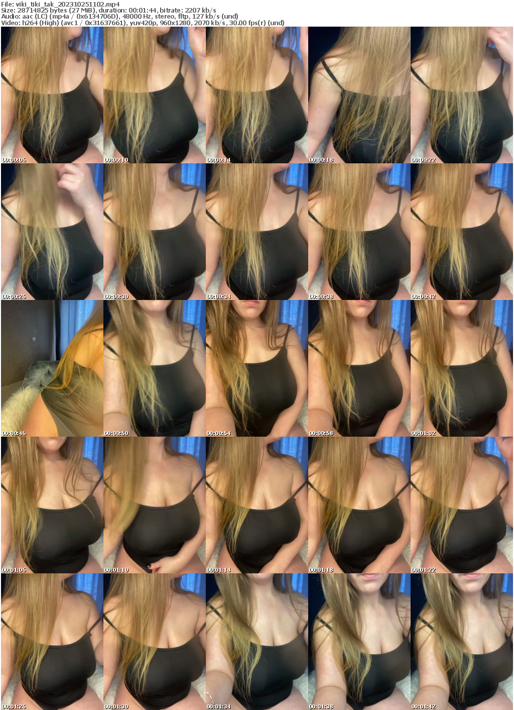 Preview thumb from viki_tiki_tak on 2023-10-25 @ bongacams