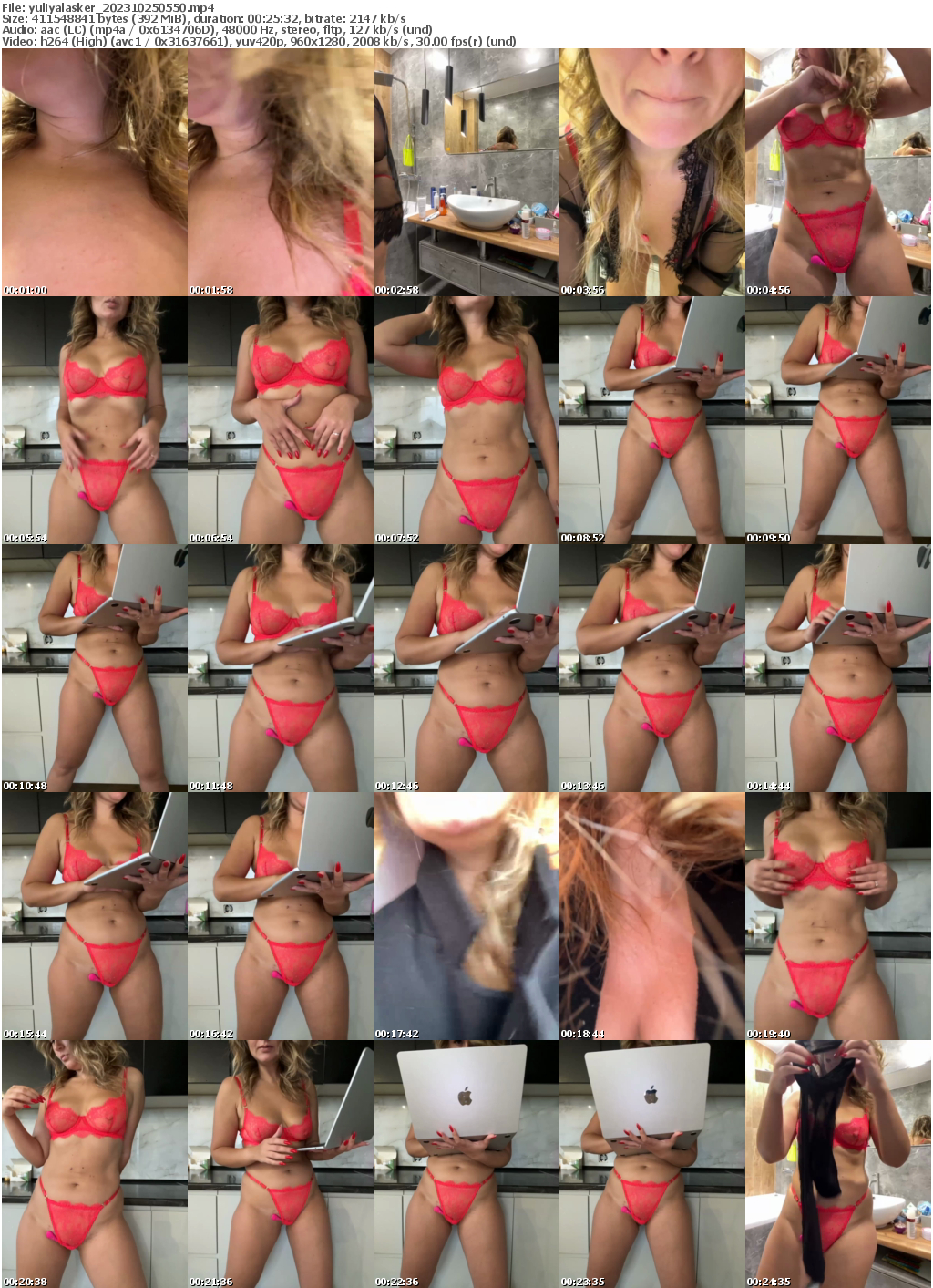 Preview thumb from yuliyalasker on 2023-10-25 @ bongacams