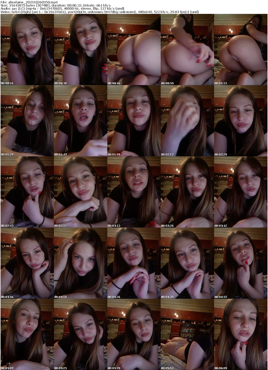 Preview thumb from alixelaine on 2023-10-26 @ bongacams